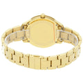 Michael Kors Runway Quartz Black Dial Gold Steel Strap Watch For Women - MK6682