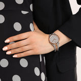  Shop Authentic Michael Kors Runway Mercer Crystals Silver Dial Two Tone Steel Strap Watch For Women - MK6716 - Luxxuri