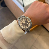  Shop Authentic Michael Kors Whitney Chronograph Crystals Silver Dial Silver Steel Strap Watch For Women - MK6728 - Luxxuri