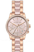  Shop Authentic Michael Kors Ritz Chronograph Mother of Pearl White Dial Two Tone Steel Strap Watch For Women - MK6769 - Luxxuri