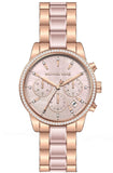  Shop Authentic Michael Kors Ritz Chronograph Mother of Pearl White Dial Two Tone Steel Strap Watch For Women - MK6769 - Luxxuri