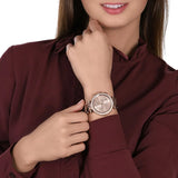  Shop Authentic Michael Kors Parker Chronograph Rose Gold Dial Two Tone Steel Strap Watch For Women - MK6832 - Luxxuri