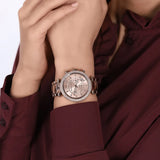 Shop Authentic Michael Kors Parker Chronograph Rose Gold Dial Two Tone Steel Strap Watch For Women - MK6832 - Luxxuri