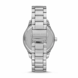  Shop Authentic Michael Kors Layton Chronograph Mother of Pearl Blue Dial Silver Steel Strap Watch For Women - MK6847 - Luxxuri