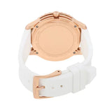  Shop Authentic Michael Kors Runway Quartz White Dial White Rubber Strap Watch For Women - MK6853 - Luxxuri