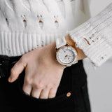  Shop Authentic Michael Kors Runway Quartz White Dial White Rubber Strap Watch For Women - MK6853 - Luxxuri