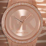  Shop Authentic Michael Kors Tibby Quartz Rose Gold Dial Rose Gold Steel Strap Watch For Women - MK6880 - Luxxuri