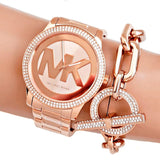  Shop Authentic Michael Kors Tibby Quartz Rose Gold Dial Rose Gold Steel Strap Watch For Women - MK6880 - Luxxuri