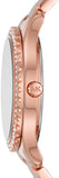  Shop Authentic Michael Kors Layton Three Hand Red Dial Rose Gold Steel Strap Watch For Women - MK6893 - Luxxuri