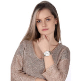  Shop Authentic Michael Kors Layton Quartz Silver Dial Two Tone Steel Strap Watch For Women - MK6899 - Luxxuri