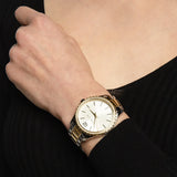  Shop Authentic Michael Kors Layton Quartz Silver Dial Two Tone Steel Strap Watch For Women - MK6899 - Luxxuri