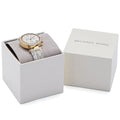  Shop Authentic Michael Kors Parker Chronograph White Dial White Leather Strap Watch For Women - MK6916 - Luxxuri