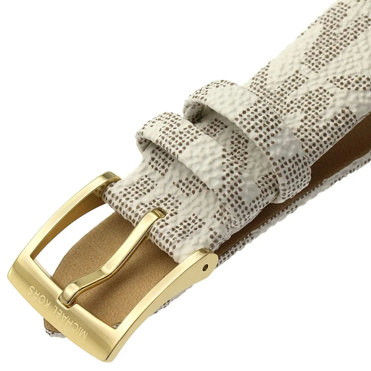  Shop Authentic Michael Kors Parker Chronograph White Dial White Leather Strap Watch For Women - MK6916 - Luxxuri