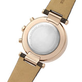  Shop Authentic Michael Kors Parker Chronograph White Dial Brown Leather Strap Watch For Women - MK6917 - Luxxuri