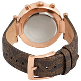  Shop Authentic Michael Kors Parker Chronograph White Dial Brown Leather Strap Watch For Women - MK6917 - Luxxuri