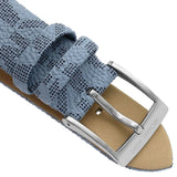  Shop Authentic Michael Kors Parker Silver Dial Blue Leather Strap Watch For Women - MK6936 - Luxxuri