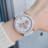  Shop Authentic Michael Kors Oversized Sport Quartz White Dial White Rubber Strap Watch For Women - MK6945 - Luxxuri