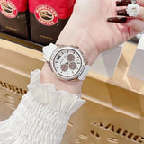  Shop Authentic Michael Kors Oversized Sport Quartz White Dial White Rubber Strap Watch For Women - MK6945 - Luxxuri