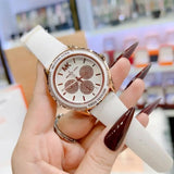 Shop Authentic Michael Kors Oversized Sport Quartz White Dial White Rubber Strap Watch For Women - MK6945 - Luxxuri