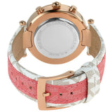  Shop Authentic Michael Kors Parker Chronograph White Dial Two Tone Leather Strap Watch For Women - MK6951 - Luxxuri