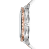 Shop Authentic Michael Kors Runway Quartz Black Dial Two Tone Steel Strap Watch For Women - MK6960 - Luxxuri
