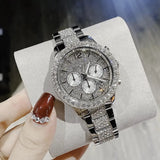  Shop Authentic Michael Kors Layton Chronograph Silver Dial Silver Steel Strap Watch For Women - MK6976 - Luxxuri