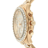  Shop Authentic Michael Kors Layton Chronograph Gold Dial Gold Steel Strap Watch For Women - MK6977 - Luxxuri