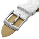  Shop Authentic Michael Kors Runway Three Hand White Dial White Leather Strap Watch For Women - MK6998 - Luxxuri
