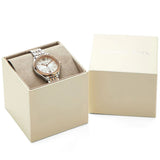  Shop Authentic Michael Kors Mindy Three Hand White Dial Two Tone Steel Strap Watch For Women - MK7077 - Luxxuri