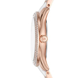  Shop Authentic Michael Kors Janelle Multifunction Silver Dial Two Tone Steel Strap Watch For Women - MK7131 - Luxxuri