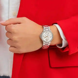  Shop Authentic Michael Kors Camille Chronograph White Dial Silver Steel Strap Watch For Women - MK7198 - Luxxuri