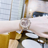  Shop Authentic Michael Kors Bryn Chronograph Rose Gold Dial Rose Gold Steel Strap Watch For Women - MK7200 - Luxxuri