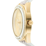  Shop Authentic Michael Kors Jessa Multifunction Gold Dial White Leather Strap Watch For Women - MK7204 - Luxxuri