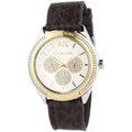  Shop Authentic Michael Kors Jessa Multifunction Silver Dial Brown Leather Strap Watch For Women - MK7205 - Luxxuri