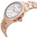  Shop Authentic Michael Kors Everest Chronograph Silver Dial Rose Gold Steel Strap Watch For Women - MK7213 - Luxxuri