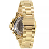  Shop Authentic Michael Kors Lexington Chronograph Blue Dial Gold Steel Strap Watch For Women - MK7216 - Luxxuri