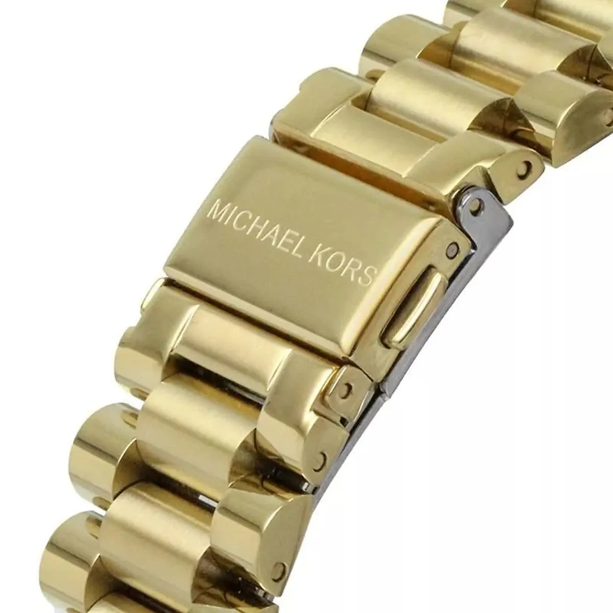  Shop Authentic Michael Kors Lexington Chronograph Blue Dial Gold Steel Strap Watch For Women - MK7216 - Luxxuri