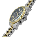  Shop Authentic Michael Kors Lexington Chronograph Blue Dial Two Tone Steel Strap Watch For Women - MK7218 - Luxxuri