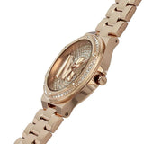  Shop Authentic Michael Kors Lennox Three Hand Rose Gold Dial Rose Gold Steel Strap Watch For Women - MK7230 - Luxxuri