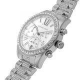  Shop Authentic Michael Kors Lexington Chronograph White Dial Silver Steel Strap Watch For Women - MK7243 - Luxxuri