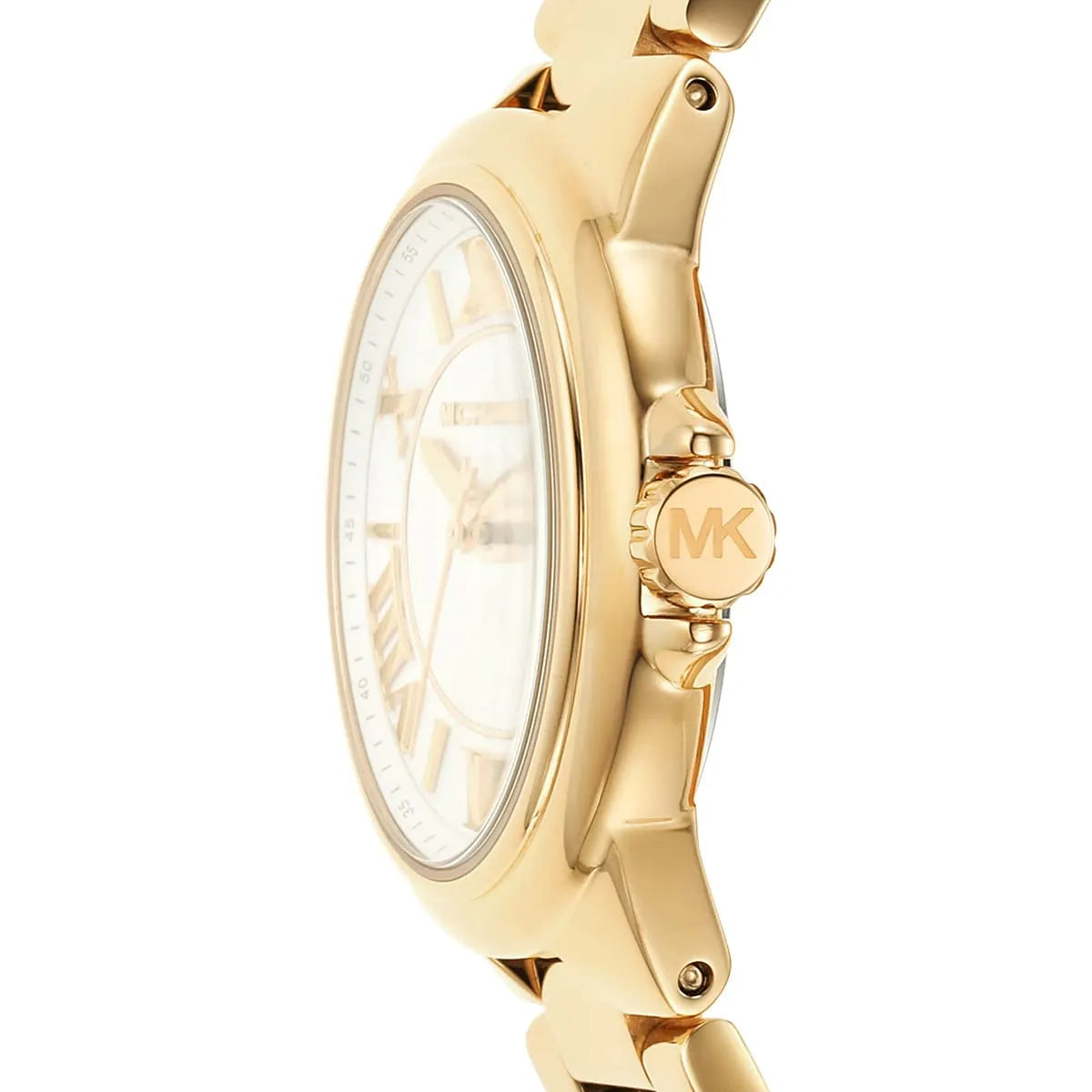  Shop Authentic Michael Kors Camille Quartz White Dial Gold Steel Strap Watch For Women - MK7255 - Luxxuri