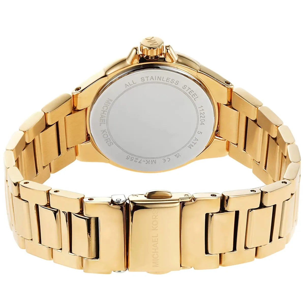  Shop Authentic Michael Kors Camille Quartz White Dial Gold Steel Strap Watch For Women - MK7255 - Luxxuri