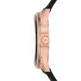  Shop Authentic Michael Kors Jessa Quartz Black Dial Black Silicone Strap Watch For Women - MK7266 - Luxxuri