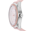  Shop Authentic Michael Kors Jessa Quartz Silver Dial Pink Silicone Strap Watch For Women - MK7268 - Luxxuri