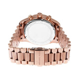  Shop Authentic Michael Kors Lexington Chronograph Red Dial Rose Gold Steel Strap Watch For Women - MK7275 - Luxxuri