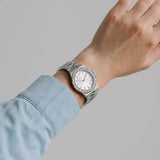  Shop Authentic Michael Kors Lennox Three Hand Silver Dial Silver Steel Strap Watch For Women - MK7280 - Luxxuri