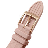  Shop Authentic Michael Kors Mini Lennox Three-Hand Rose Gold Dial Pink Silicone Strap Watch For Women - MK7282 - Luxxuri
