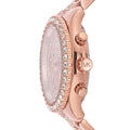  Shop Authentic Michael Kors Layton Chronograph Rose Gold Dial Rose Gold Steel Strap Watch For Women - MK7285 - Luxxuri