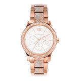  Shop Authentic Michael Kors Tibby Chronograph White Dial Rose Gold Steel Strap Watch For Men - MK7293 - Luxxuri