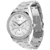  Shop Authentic Michael Kors Tibby Chronograph Silver Dial Silver Steel Strap Watch For Women - MK7294 - Luxxuri